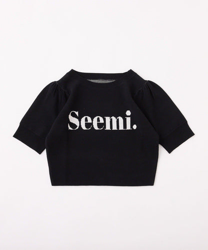 【Seemi】半袖ニット