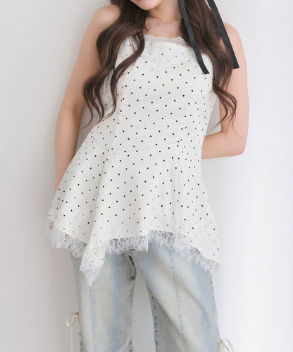 【OLIVE des OLIVE】アシメキャミチュニック
