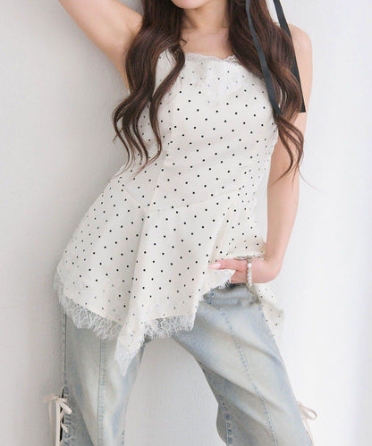 【OLIVE des OLIVE】アシメキャミチュニック