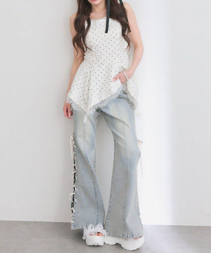 【OLIVE des OLIVE】アシメキャミチュニック