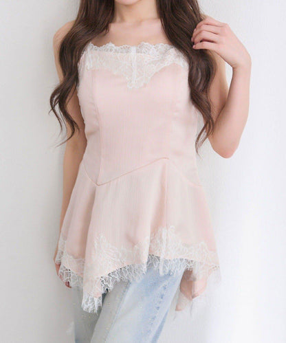 【OLIVE des OLIVE】アシメキャミチュニック