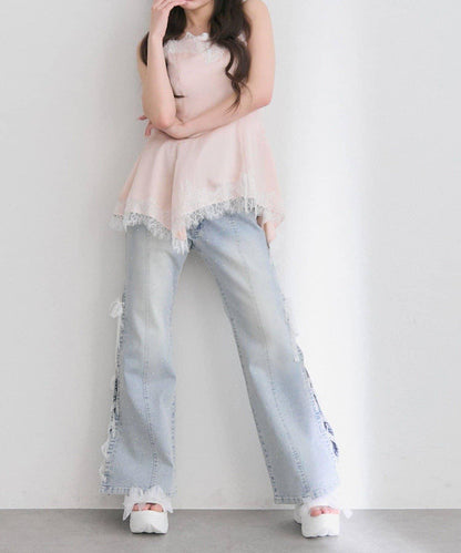 【OLIVE des OLIVE】アシメキャミチュニック