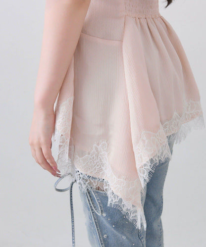 【OLIVE des OLIVE】アシメキャミチュニック
