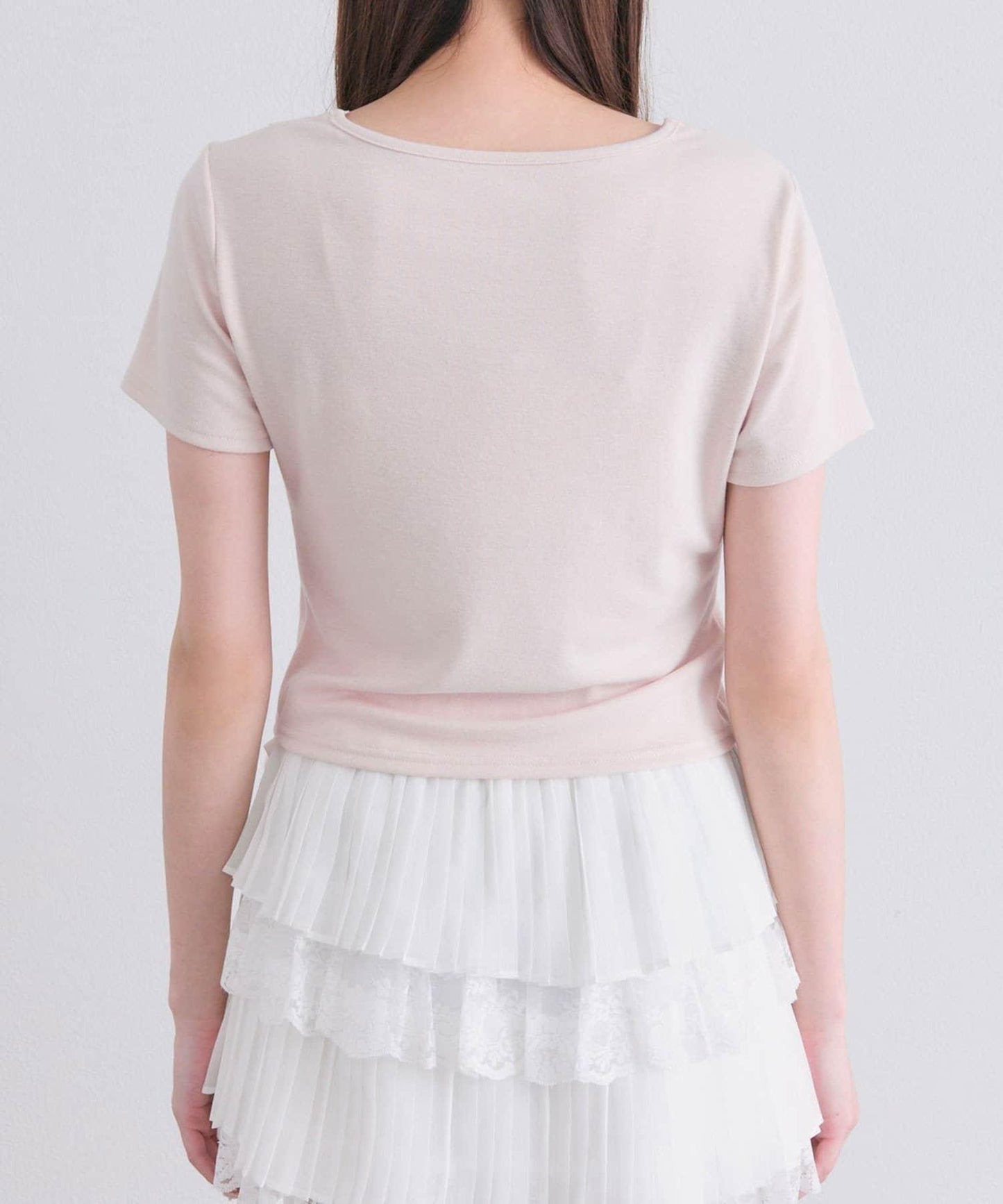 【OLIVE des OLIVE】レース半袖トップス
