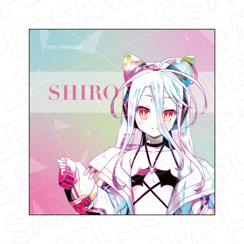 ノーゲーム・ノーライフ_マイクロファイバー PALE TONE series 白 サイバーバニー ver.