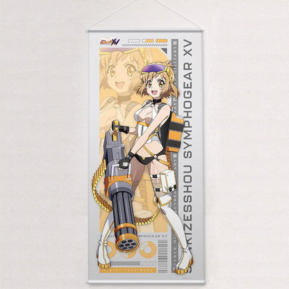 戦姫絶唱シンフォギアXV_描き下ろし特大タペストリー(響/サイバーミリタリー)