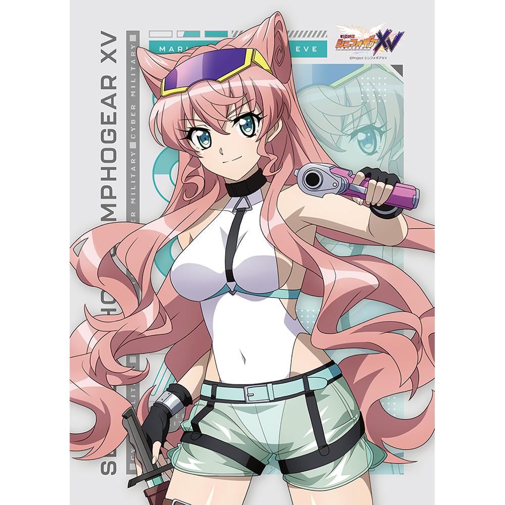 戦姫絶唱シンフォギアXV_描き下ろしB2タペストリー(マリア/サイバーミリタリー)Wスエード