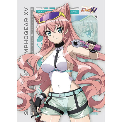 戦姫絶唱シンフォギアXV_描き下ろしB2タペストリー(マリア/サイバーミリタリー)Wスエード