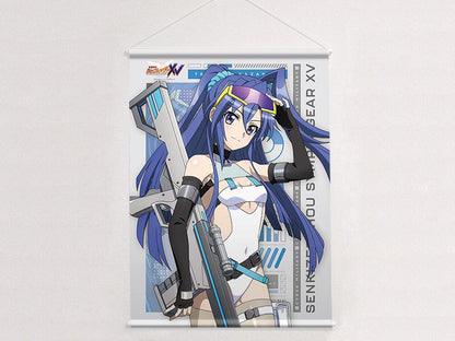 戦姫絶唱シンフォギアXV_描き下ろしB2タペストリー(翼/サイバーミリタリー)Wスエード