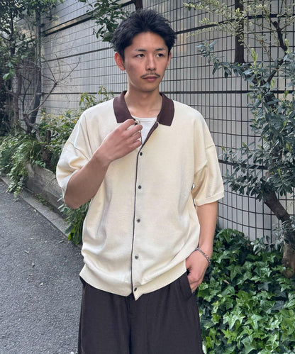 Ciaopanic 假兩件針織Polo衫