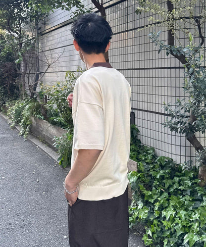 Ciaopanic 假兩件針織Polo衫