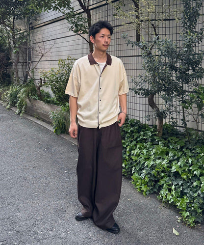 Ciaopanic 假兩件針織Polo衫