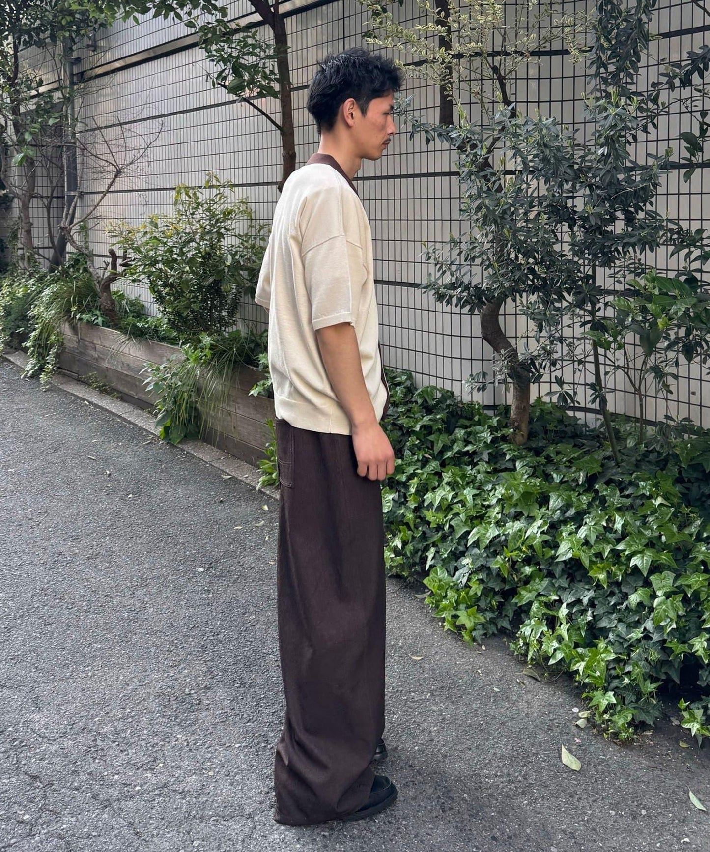Ciaopanic 假兩件針織Polo衫