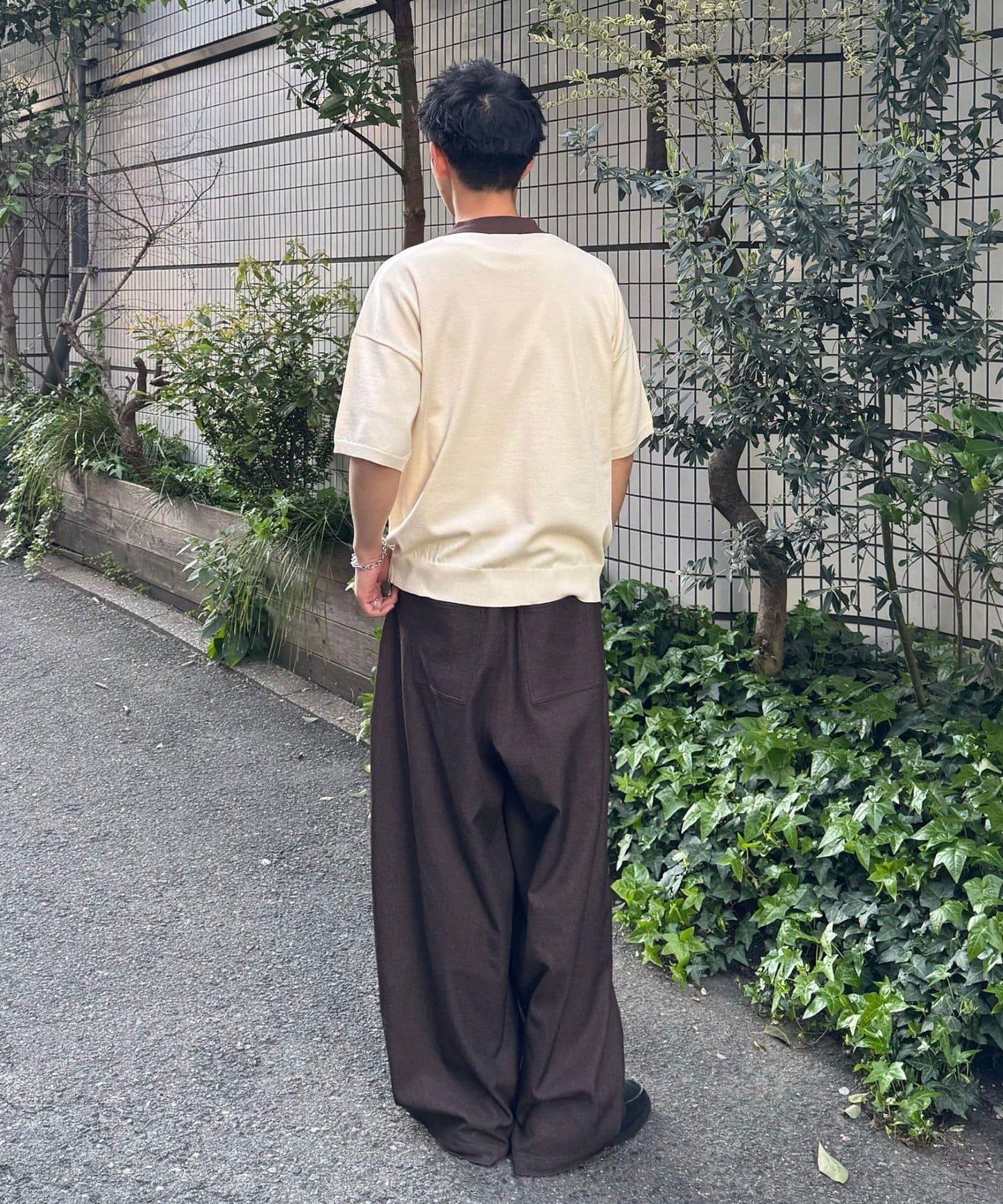 Ciaopanic 假兩件針織Polo衫