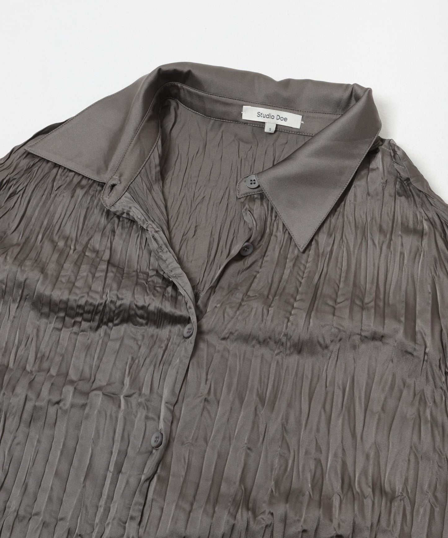 Studio Doe SATIN PLEATED SHIRTS