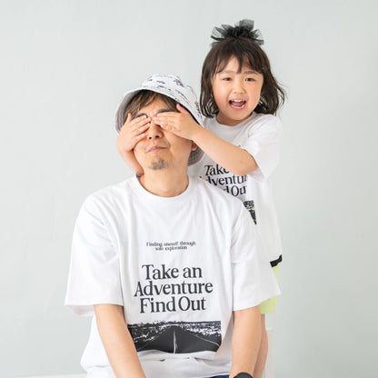 親子款 純棉 DAD Logo印花 寬鬆短袖T恤