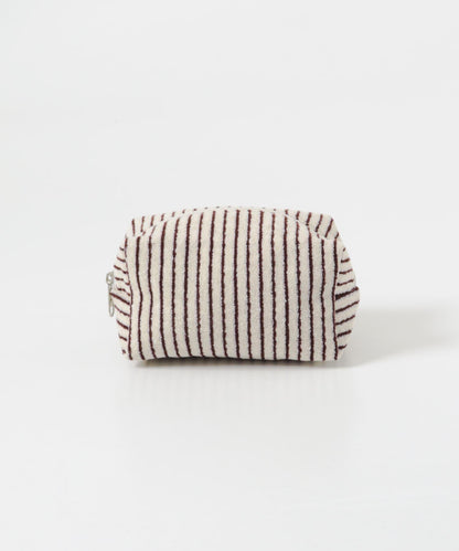 UNFOLD Stripe terry 化妝包