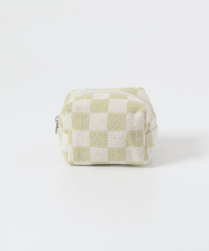 UNFOLD Checker Board Terry 化妝包