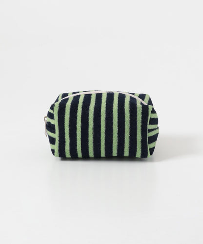 UNFOLD Stripe terry 化妝包