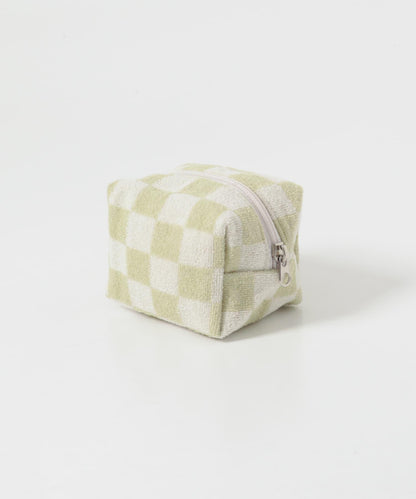 UNFOLD Checker Board Terry 化妝包