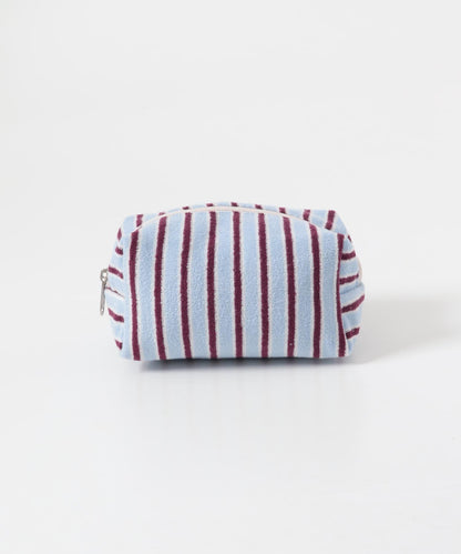 UNFOLD Stripe terry 化妝包