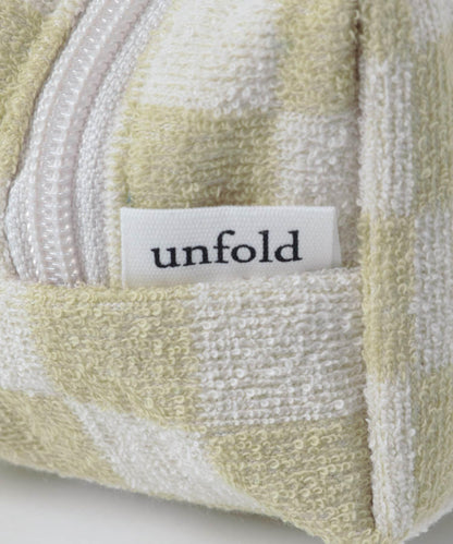 UNFOLD Checker Board Terry 化妝包