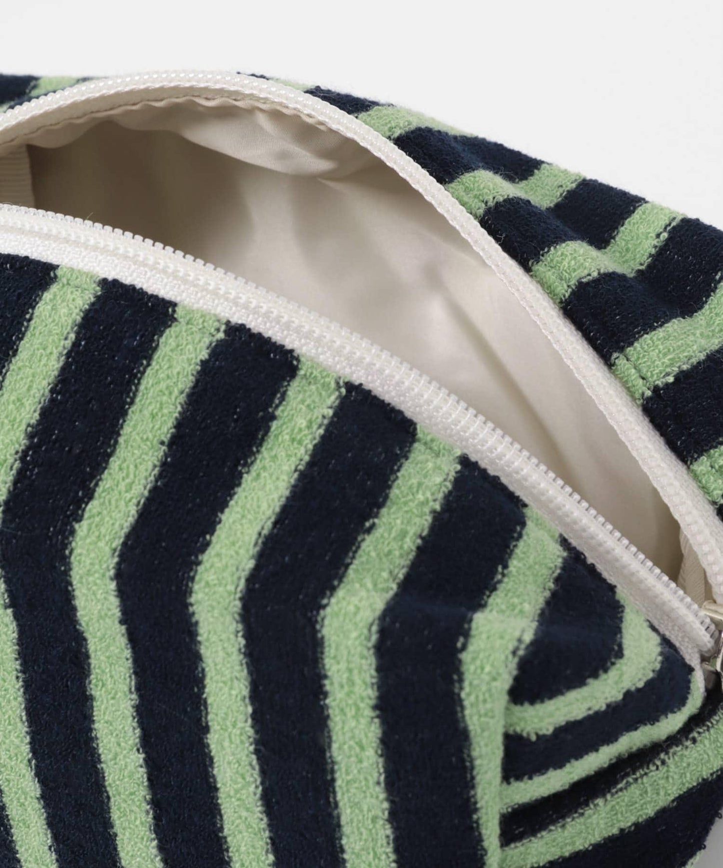 UNFOLD Stripe terry 化妝包