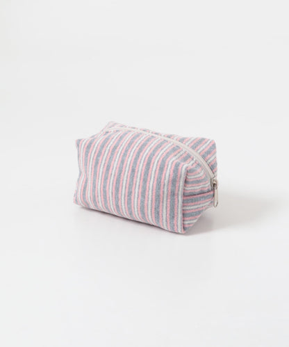 UNFOLD Stripe terry 化妝包