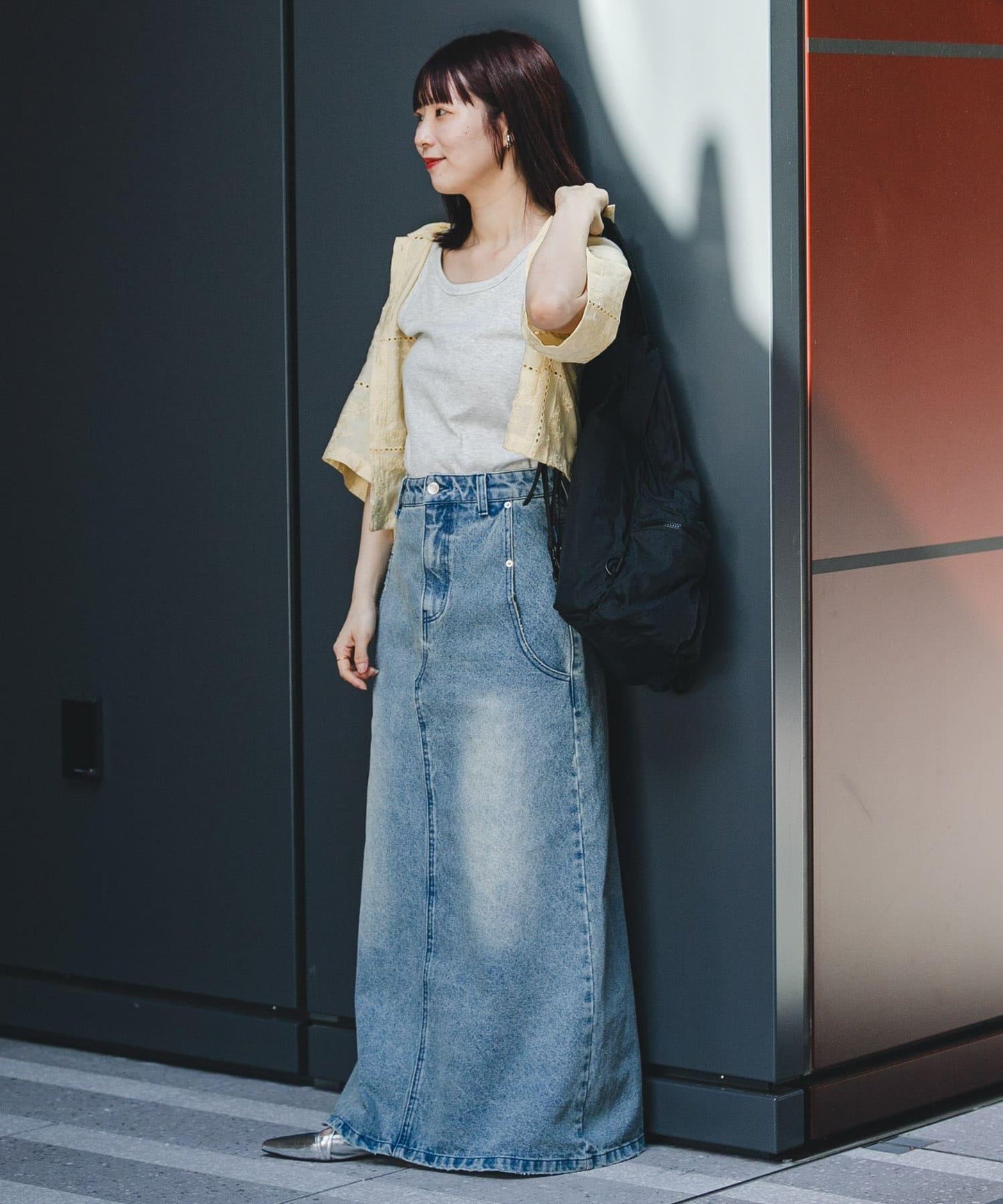 飄逸拼布刺繡襯衫