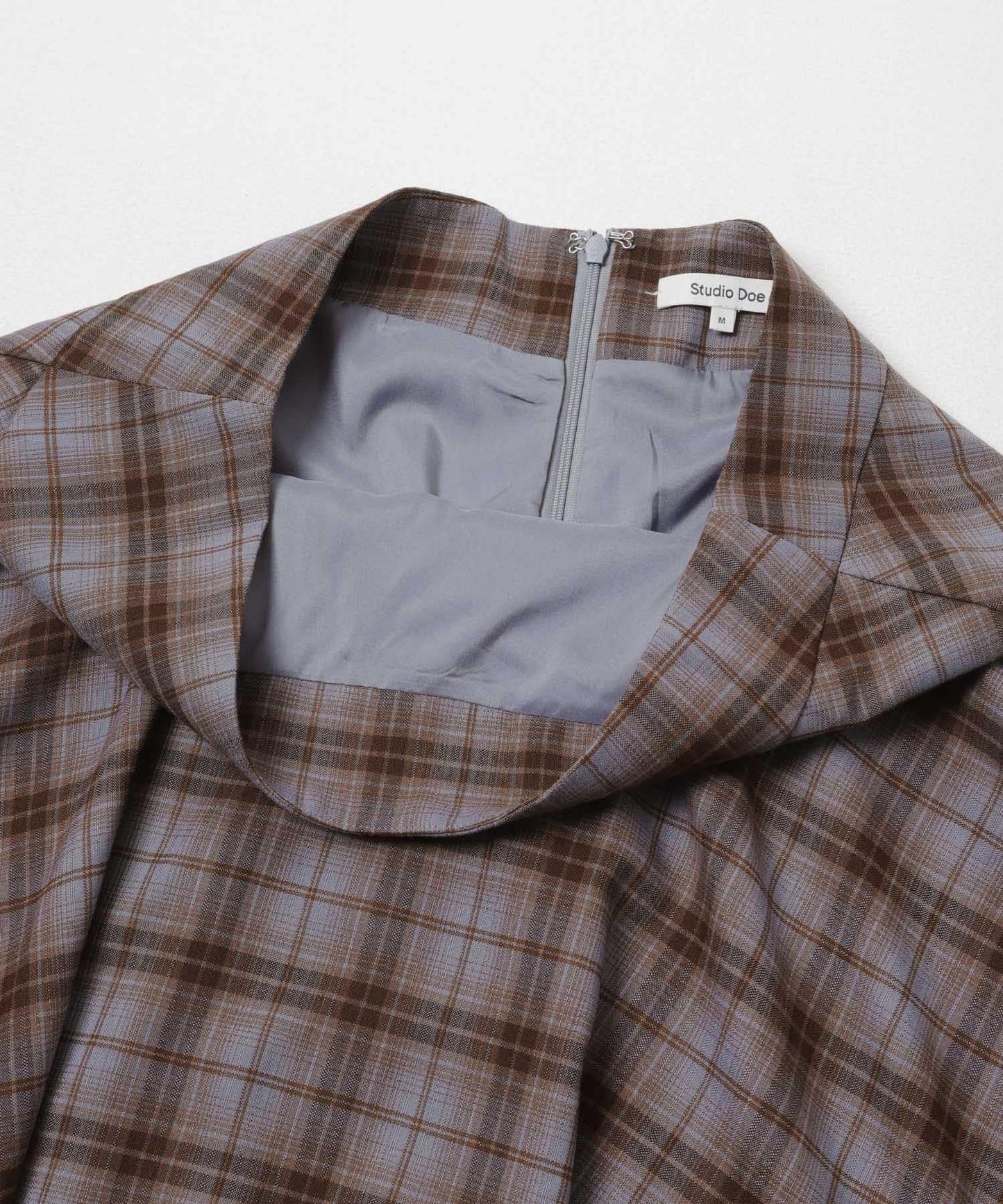 Studio Doe ASYMMETRICAL PLAID SKIRT