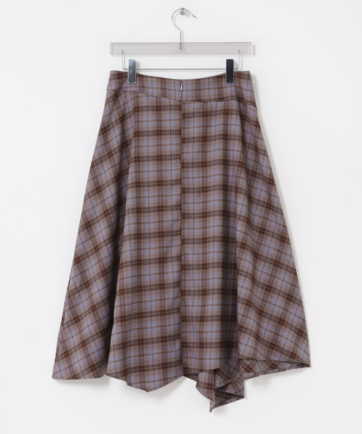 Studio Doe ASYMMETRICAL PLAID SKIRT