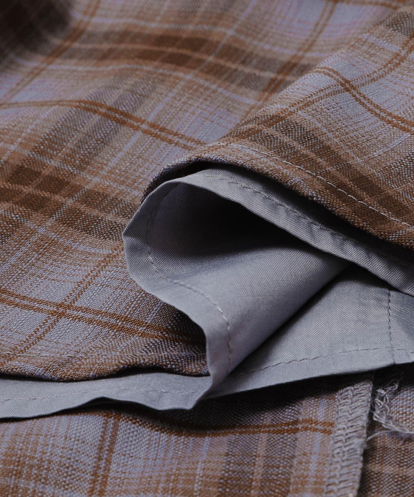 Studio Doe ASYMMETRICAL PLAID SKIRT