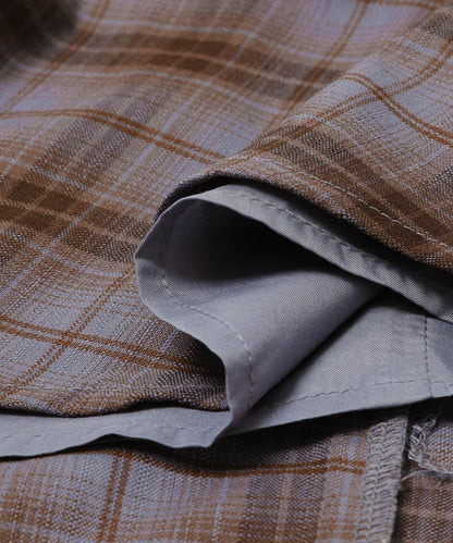 Studio Doe ASYMMETRICAL PLAID SKIRT