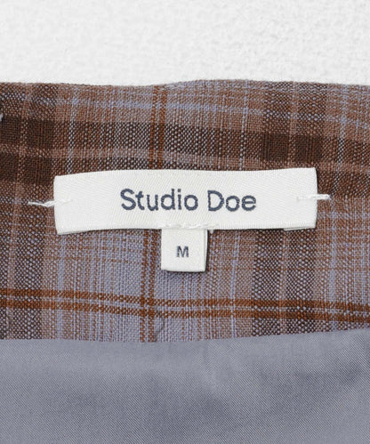Studio Doe ASYMMETRICAL PLAID SKIRT
