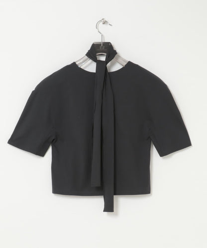 AMOMENTO PADDED JERSEY TOP