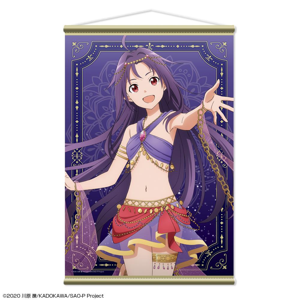 刀劍神域 B2掛畫 設計04(ユウキ/踴り子ver.)【描き下ろし】