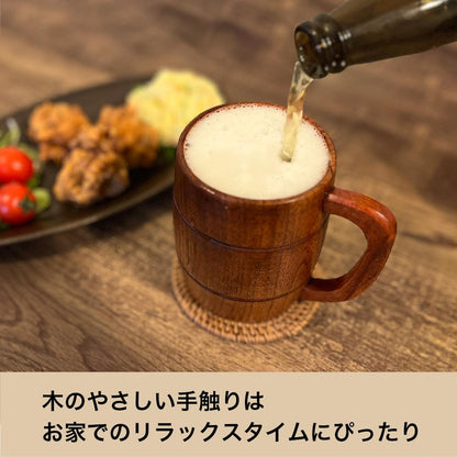 葬送のフリーレン（葬送的芙莉蓮） フリーレンの投げキッス 樽型木製馬克杯
