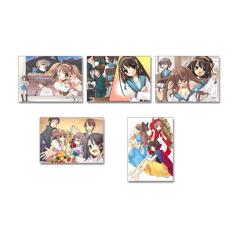 涼宮ハルヒシリーズ（涼宮春日系列） 手機貼紙套裝