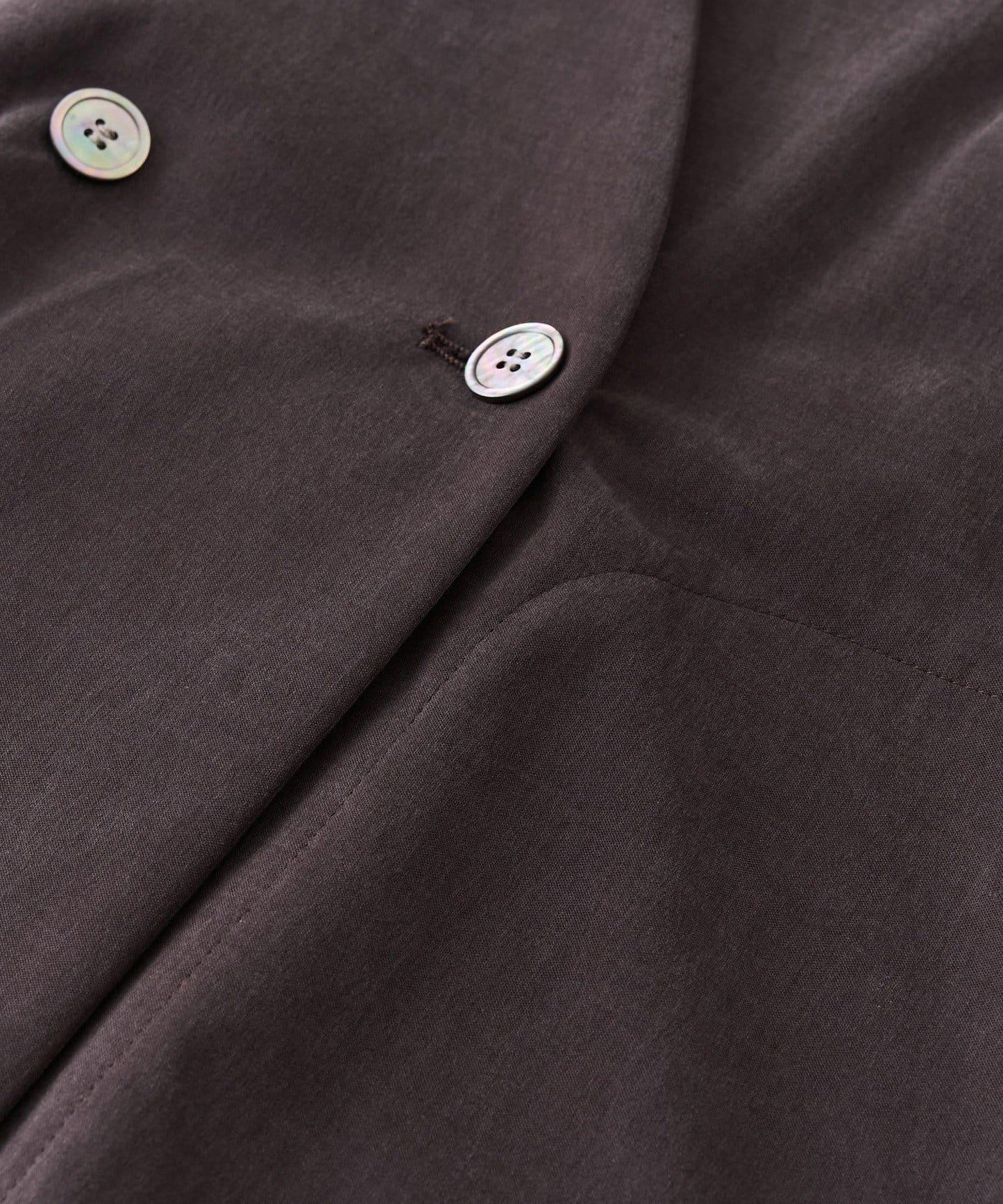 【手洗可/套裝對應可】緞面針織無領夾克
