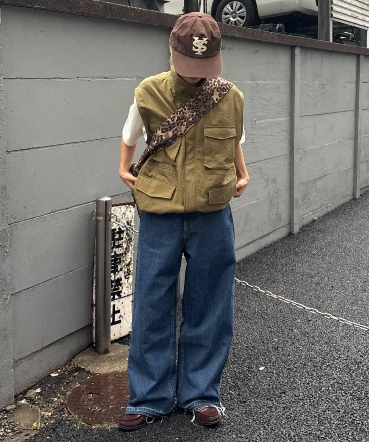 天絲尼龍工裝馬甲
