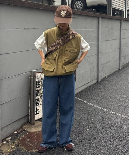 天絲尼龍工裝馬甲