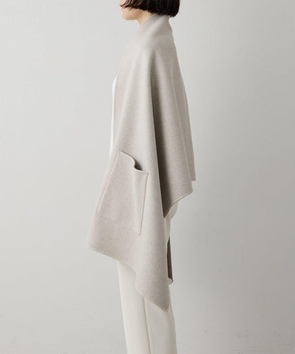 雙面斗篷披肩