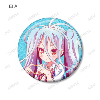 NO GAME NO LIFE 遊戲人生 ゼロ 描き下ろし ギャル制服ver. 閃粉徽章 8個裝整盒