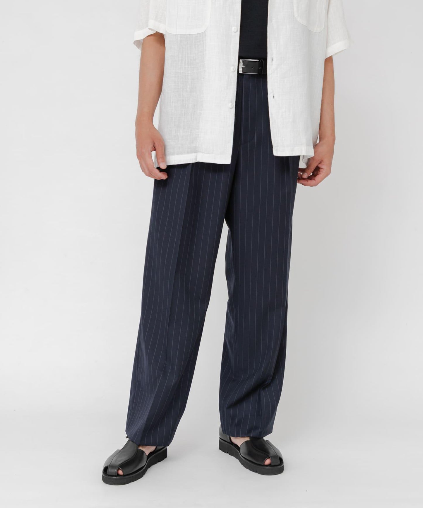TW STRIPE 直筒褲
