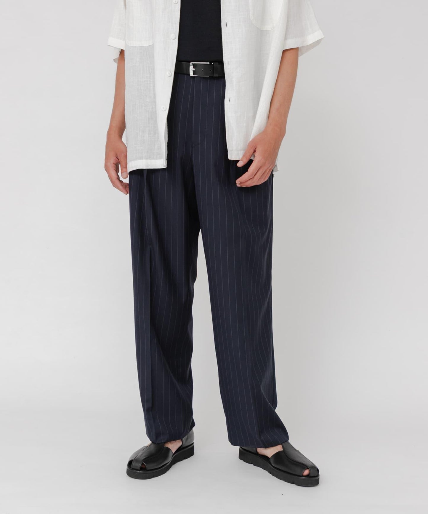 TW STRIPE 直筒褲