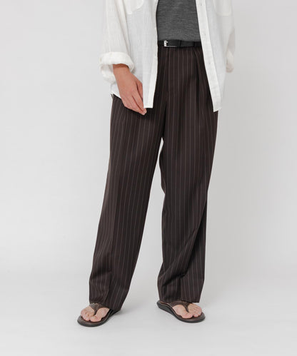 TW STRIPE 直筒褲