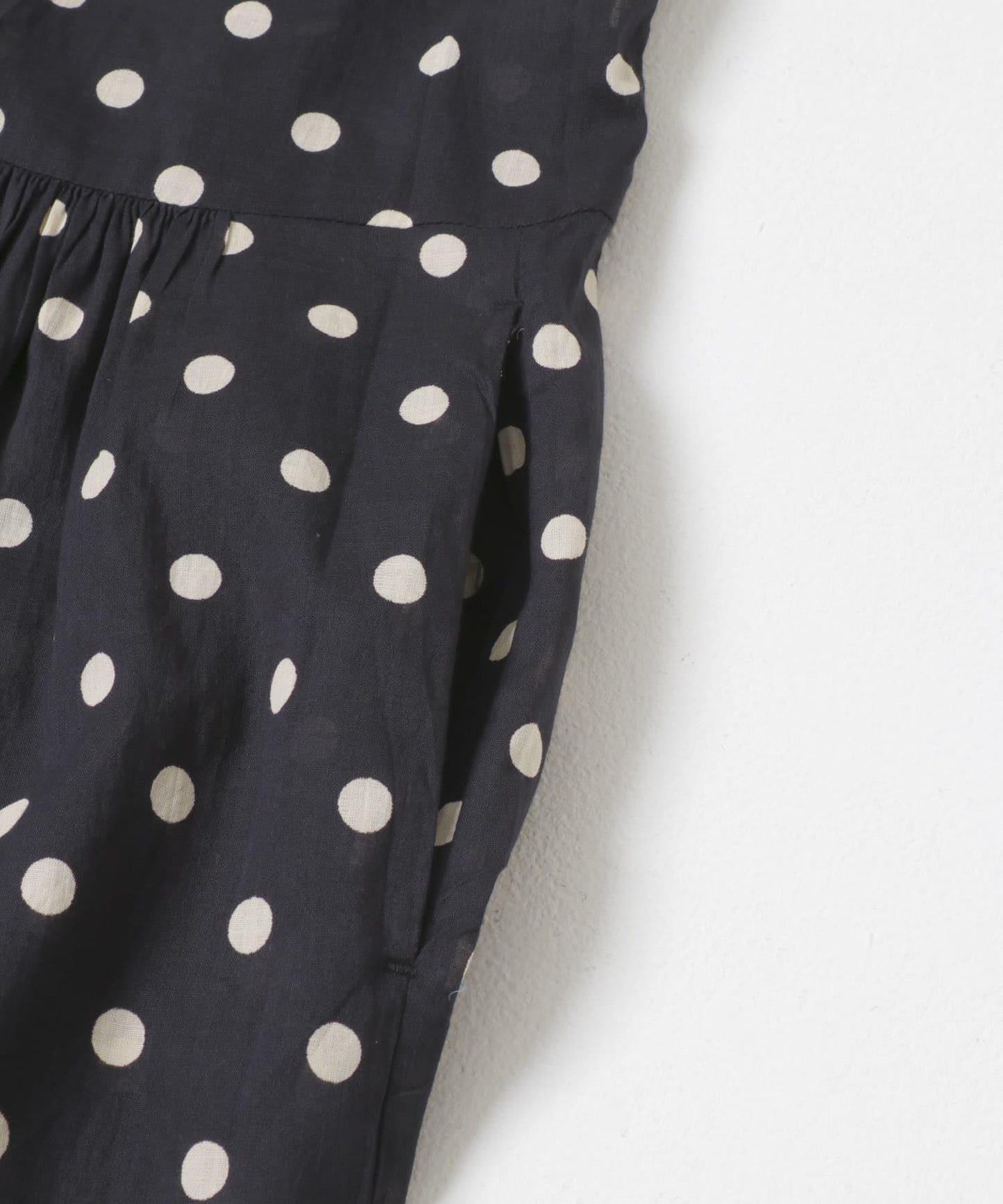 SOIL DOT PRINT 短袖連衣裙