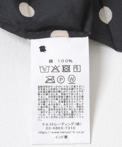 SOIL DOT PRINT 短袖連衣裙