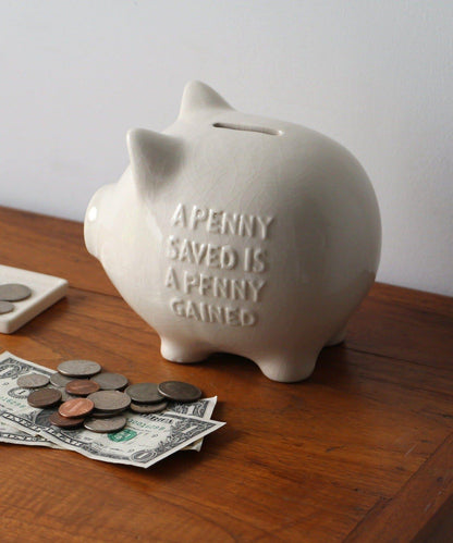 CRACKLE PIGGY BANK 復古風小豬存錢罐