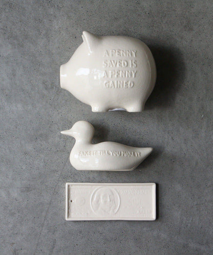 CRACKLE PIGGY BANK 復古風小豬存錢罐